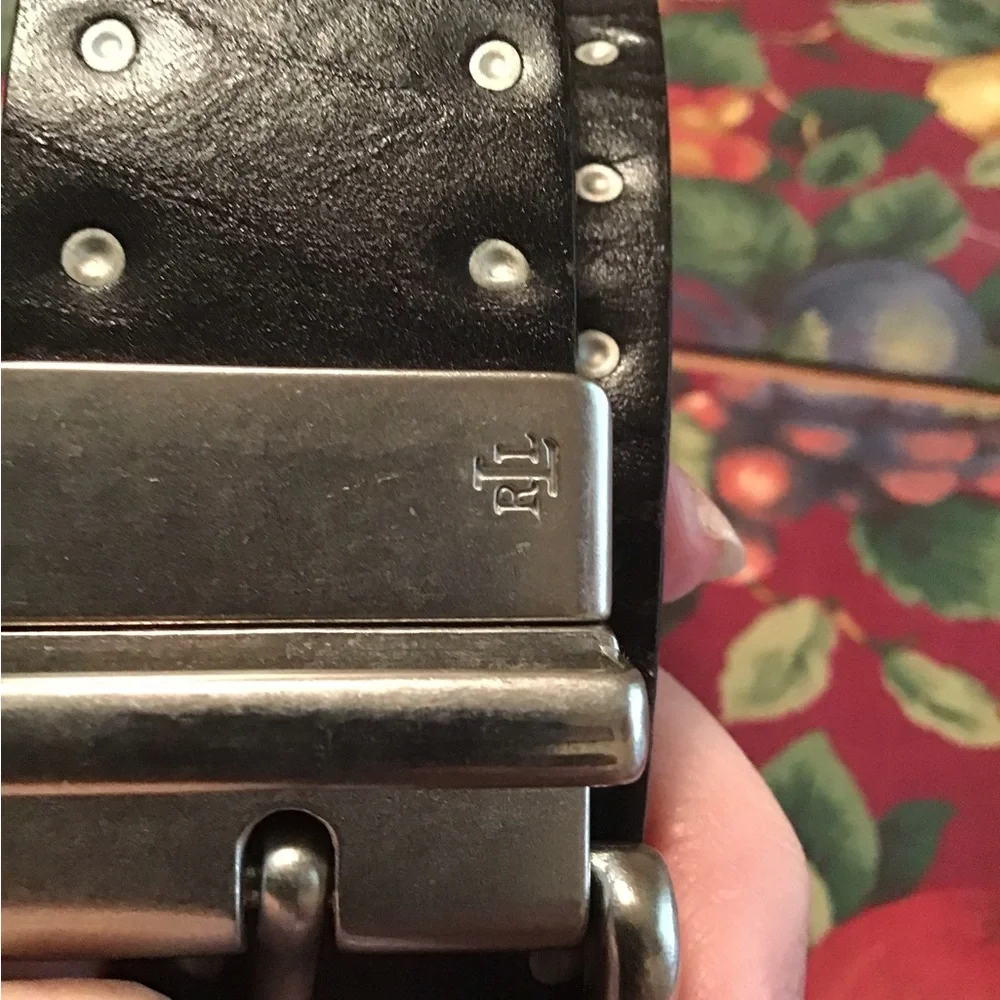 LAUREN RALPH LAUREN SZ 40 BELT MENS GUC LEATHER